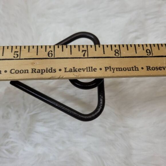 Pampered Chef Simple Additions Brown Metal Small Bowl Caddy - Picture 5 of 5